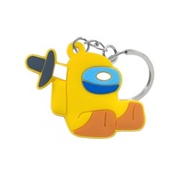 Kľúčenka kľúčenka pre deti kľúčenka gaming AMONG US žltá
