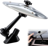 1DB EZÜST SZÍNŰ FÉM AUTÓS DOBTÁNYÉR MŰSZERFALHOZ