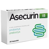 ASECURIN IB 20 KAPSÚL ČREVNÁ MIKROFLÓRA