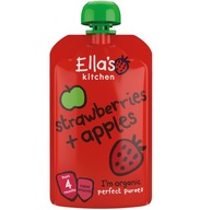 Ella's Kitchen Bio Truskawka i jabłko, 120g