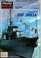 MM 12/2002 niszczyciel ORP BURZA