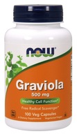 NOW Foods Graviola 500 mg 100 kaps grawiola