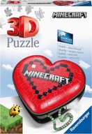 3D puzzle Ravensburger 112852 Minecraft Heart 54 ks.