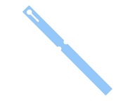 ETYKIETY WIĄZANE pętelkowe niebieskie PVC 160x13mm - NR3 - 50szt