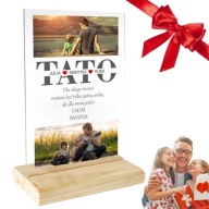 APÁK NAPI ÜVEG KÉPKERET APÁKNAK SZEMÉLYRE SZABOTT AJÁNDÉK