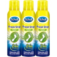 Dezodorant do stóp SCHOLL Fresh Step 24h antyperspirant Spray 3 x 150ml