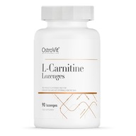 OstroVit L-Carnitine 90 tabl do ssania Spalacz tłuszczu L-Karnityna