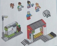 Lego city przystanek autobusowy i kiosk z 60154