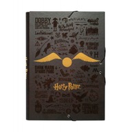 Harry Potter - Priečinok / aktovka s gumičkou A4 (24 x 34 cm)