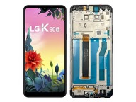 WYŚWIETLACZ LCD EKRAN SZYBKA DOTYK DO LG K50S LMX540HM LM-X540 RAMKA