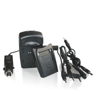 Ładowarka dla Casio NP20 z wymiennym adapterem
