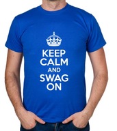 koszulka KEEP CALM AND SWAG ON prezent