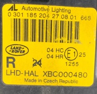 # light right front RANGE ROVER VOGUE L322
