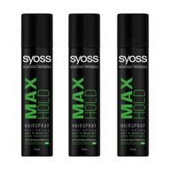 Syoss Max Hold Lak na vlasy megasilný 3x 75 ml