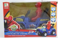 Pojazd Spiderman Dźwięk Światło Figurka