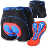 SPODENKI ROWEROWE MĘSKIE Z WKŁADKĄ ŻELOWĄ 5D SZORTY NA ROWER U5 ARSUXEO