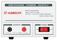 ALBRECHT SW102 zasilacz impulsowy 10A do CB radia