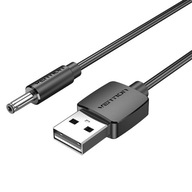 VENTION KABEL ZASILANIA USB-A PRZEWÓD ZASILAJĄCY USB DO DC 3,5MM 5V 1,5M