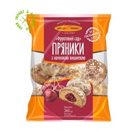 Pierniki w lukrze z nadzieniem Wiśniowym "Kijów Chleb import z Ukrainy 360g