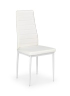 K70 Jedálenská stolička biela
