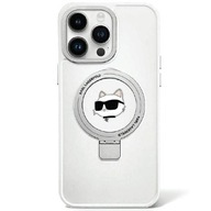 Etui Karl Lagerfeld do iPhone 15 Pro 6.1", MagSafe, stojące, futerał, case