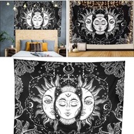 závesný mesiac slnko tapiséria dekorácia 130x150cm