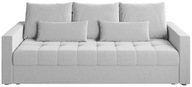 Sofa rozkładana z funkcją spania i pojemnikiem na pościel HOT szara kanapa