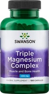 SWANSON TRIPLE MAGNESIUM COMPLEX 400MG 100K