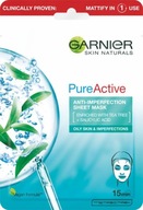 Garnier Skin Naturals Pure Active Oczyszczająca Maska na tkaninie 23g