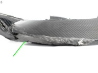 AUDI RS6 RS6-LE ABT 4K0 C8 19-25 SPOILER SPLITTER CARBON W bumper front
