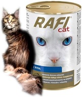 Rafi CAT Mokra karma dla kota RYBA 415 g