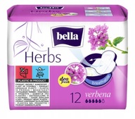 PODPASKI BELLA HERBS z werbeną VERBENA 12szt. ze skrzydełkami