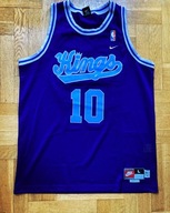 Jersey Mike Bibby Kings Nike NBA r. L