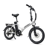 Rower elektryczny Jobobike SAM rama L aluminium koło 20 "biały" 250 W