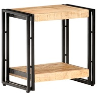 Bočný stolík 40x30x40 cm surové mangovníkové drevo