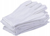 20 párov Ošetrujúce rukavice biele