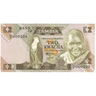 Banknot, Zambia, 2 Kwacha, KM:24c, UNC(65-70)