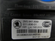 SKODA SUPERB III 3V light fog lights fog light left left front