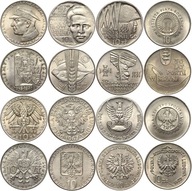 KOMPLET PRL - 8 monet 10 Złotych - OKOLICZNOŚCIOWE