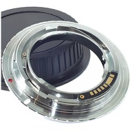 Adaptér Exakta EXA Canon EOS EF čip pro potvrzení zaostření AF dandelion