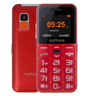 Prosty telefon dla seniora myPhone Halo Easy, SOS