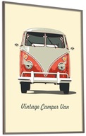 Plakat Vintage Camper Auto Obraz Bez Ramy 50x70