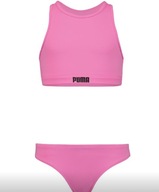 Strój Kąpielowy Puma Racerback Bikini dziewczynka Roz.152 różowy