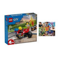 LEGO CITY č. 60410 - Hasičský záchranný motocykel + KATALÓG LEGO 2024