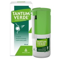 Tantum Verde 1,5 mg/ml, lek na ból gardła, aerozol, 30 ml