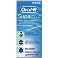 ORAL-B Super Floss nić dentystyczna do aparatów 50 szt