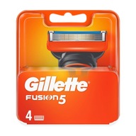 Gillette Fusion5 Ostrza wymienne do maszynki do golenia x 4