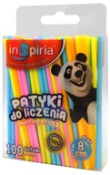 PATYCZKI DO LICZENIA PLASTIK 100 SZTUK INSPIRIA