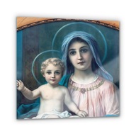 Obrazek Religijny Matka Boska Z Dzieciątkiem Jezus