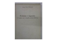 Podanie i legenda Z badań nad rosyjską prozą -